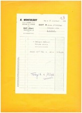 BLET (18) SÄGEWERK / STÄMME & SÄGEWERK "A. MONTALBOT" 1964