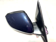 10-15 Jaguar XF POWER HEAT Side Mirror Right PASSENGER w Turn Blind Spot BLUE OE