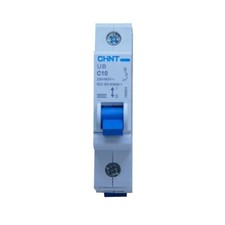 Disjoncteur miniature CHINT UB 1P C10 6kA 186863