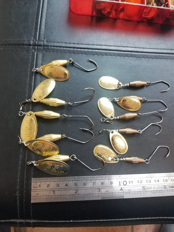 10 New Rvrfshr Products FSL Torpedo salmon Steelhead Spinners HOT Top Quality - Image 2 of 4