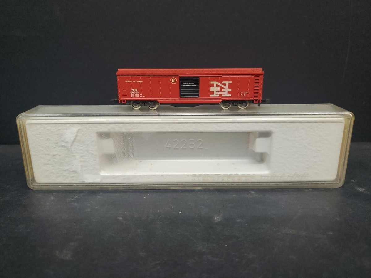 Marklin Mini Club 8673 NH New Haven Railroad Box Car Z Scale 40603
