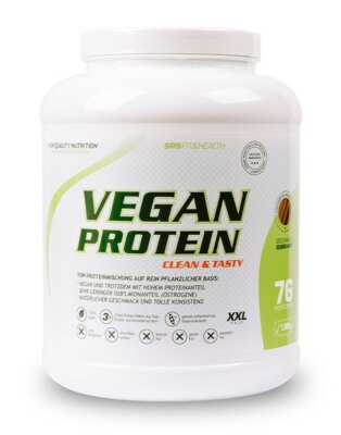 SRS Vegan Protein Clean & Tasty - 1900g-Dose (25,74 EUR/kg)