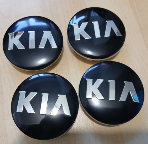 Kia wheel Center Hub caps black , Sorento Sedona, Rio, Soul 52960-3W200 4PCS - Picture 3 of 6