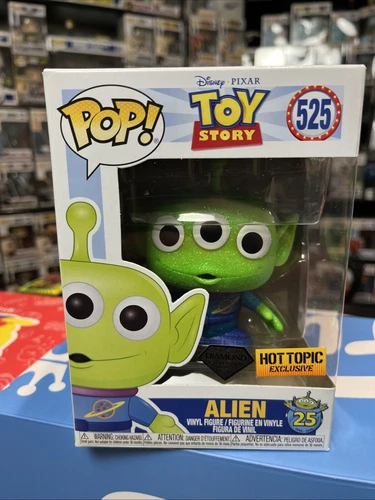 Funko Pop! Vinyl: Pixar - Alien (Diamond Glitter) - Hot Topic (Exclusive) #525