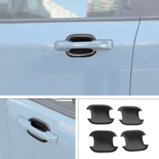 For Ford Maverick 2022-2025 ABS Carbon Fiber Style Door Handle Bowl Cover Trim