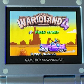 Warioland 4 Game Boy Advance Nintendo GBA Authentic Saves Handheld Wario Land