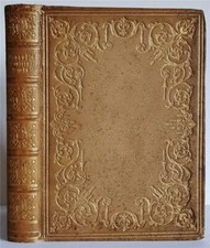 POEMS, COLLECTED AND ARRANGED by William Cullen Bryant, 1850, American Poet, VG+