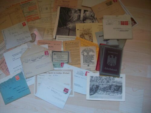 39 Dokumente , Urkunde , 3.Reich 2. WK , Militaria , Wehrmacht 1933 - 45 General - Bild 5 von 5