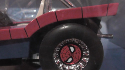 JADA Marvel Spiderman Die-Cast metal Figure Buggy 1:24 Scale car large box rare - Picture 15 of 17