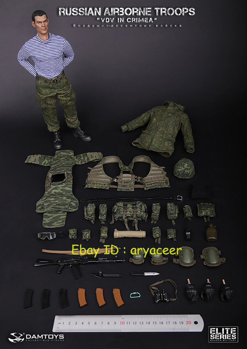 DAMTOYS 78019 1/6 Russian Airborne Troops Vdv In Crimea Figure