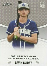 GAVIN GUIDRY 2021 LEAF PERFECT GAME 