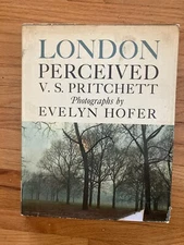 London Perceived Photographs By Evelyn Hofer 1st Edition W/dust Jacket HTF