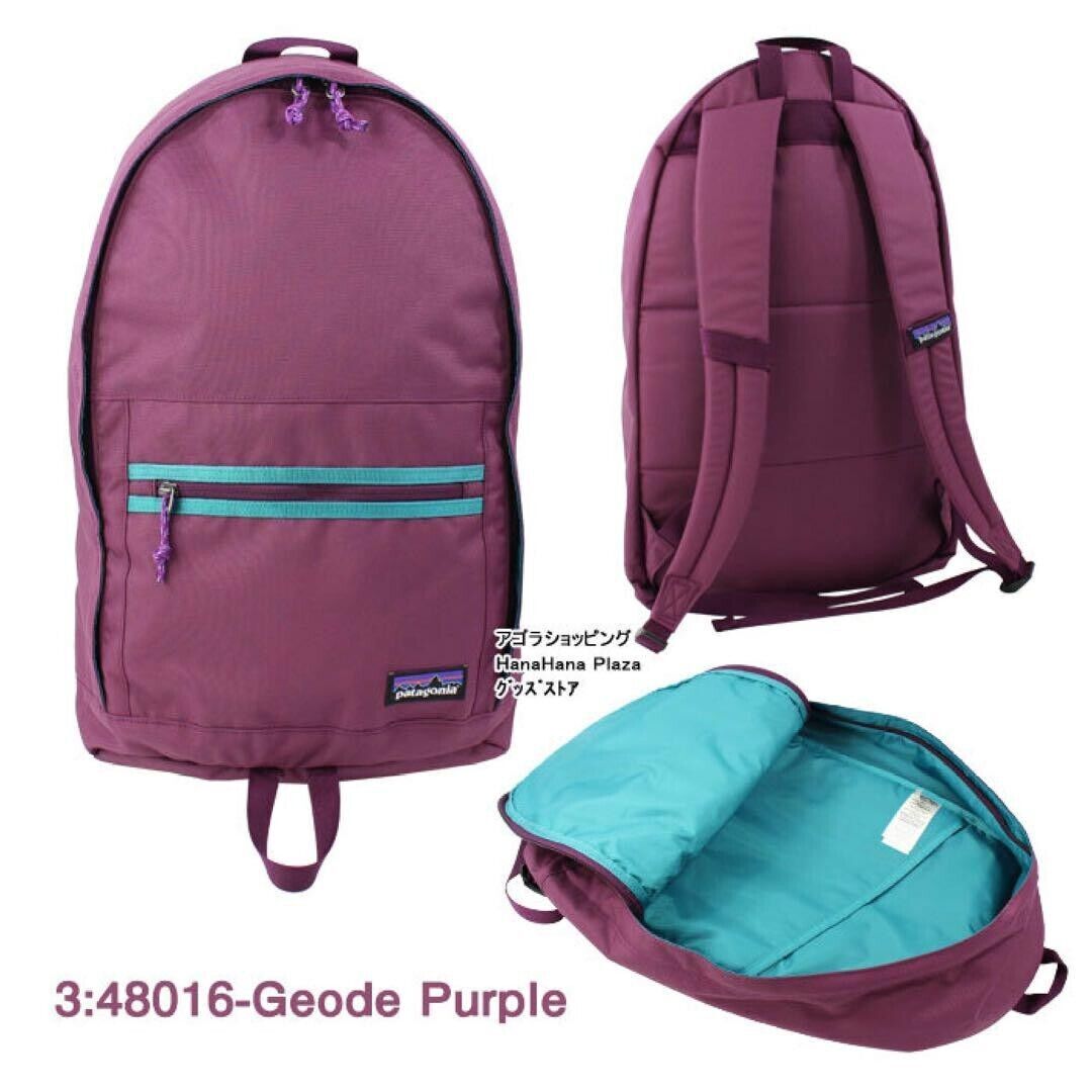 Patagonia All Worn Wear Arbor Day 20L Backpack Hiking Day Pack Purple Zipper mbb8gngjlmnbqoa0jnep.jpg main image 3