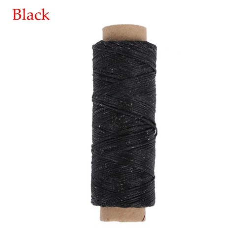 150D Hand Stitching Handicraft Flat Cord Waxed Thread Leather Sewing Line - Picture 12 of 21