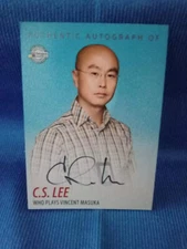 Dexter DA7 C.S. Lee as Masuka Seasons 1 & 2 HAND SIGNED Auto Card Breygent