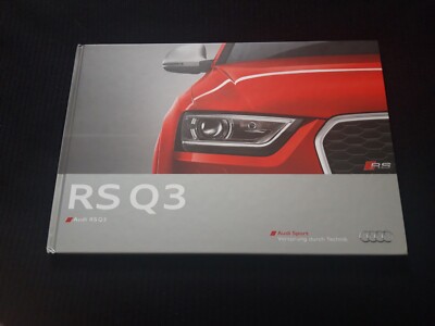 2014 Audi RS Q3 Hardcover Prospekt Brochure Catalog Catalogue DEUTSCH 64 Seiten