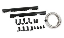 Msd Atomic Efi Black Billet Fuel Rails For Use On Gm Gen V Lt1 - 2725