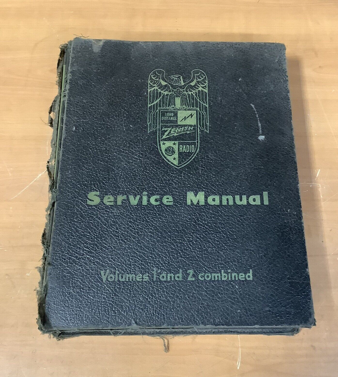 VINTAGE ~ Zenith Radio Service Manual Vol 1-2 ~ 1928-1942 *Mother
