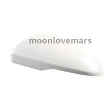 For Kia Optima K5 2016-2020 Left Driver Side Door Wing Mirror Cover Cap White