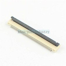 10Pcs Flip Type Ribbon Flat Connector Bottom Contact 0.5mm Pitch 50 Pin FPC FFC