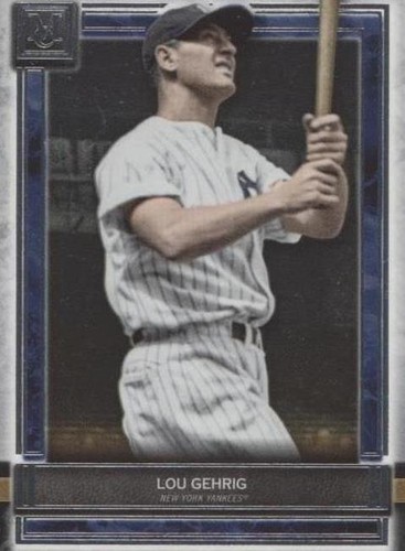 Lou Gehrig 2019 Topps Museum Collection Canvas Reproduction