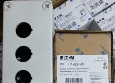 1PC NEW 4 button empty box A22-I4M #W8#