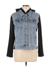 Tribal Jeans Women Blue Denim Jacket L