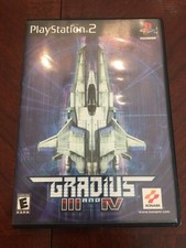 Gradius III and IV 3 & 4 (Sony PlayStation 2 PS2, 2000) COMPLETE ** SEE PICTURES