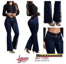 Lujuria Jeans Levanta cola colombianos butt lifter high waist 71310