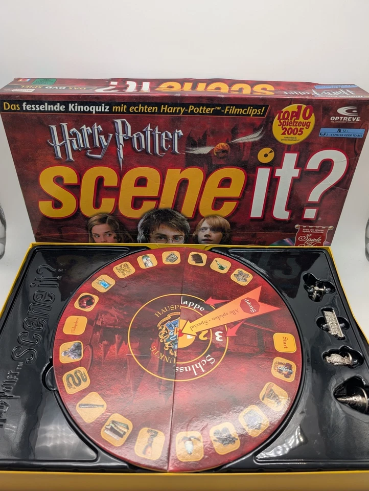 Scene It? Harry Potter Mattel 2006 Brettspiel mit DVD Gesellschaftsspiel Familie - Bild 2 von 4