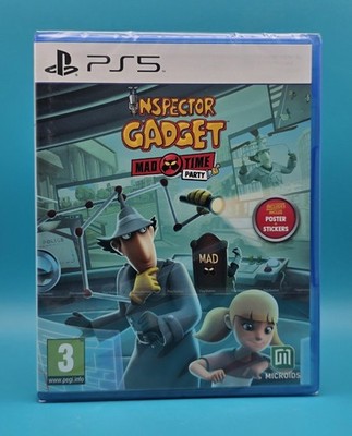 Inspector Gadget: Mad Time Party (Sony PlayStation 5) Factory Sealed, US Seller