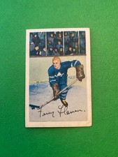 1952 53 Parkhurst Fern Flaman - DECENT CORNERS AND CENTERING