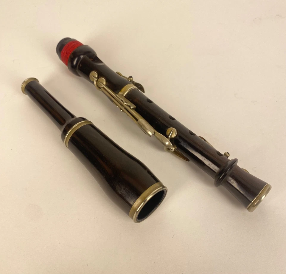 Flageolet français à pompe circa 1900 flute recorder - Photo 2/4