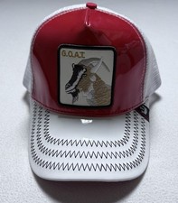 Goorin Bros Threepeat Trucker Hat Mens Goat Exclusive Snapback Limited