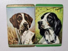 Hunting Dogs Pair of Swap Playing Cards.