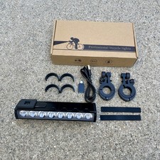 Super Bright Rechargeable Bicycle Light, Can use As Power Bank IP65 Waterproof