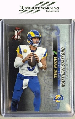2025 Topps Signature Class #TP-18 Matthew Stafford The Pick