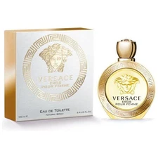 VERSACE EROS POUR FEMME 3.3 / 3.4 oz edt Perfume New in Box