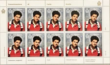 San Marino 2025 Carlo Acutis Minifoglio Perfect. Joint Issue