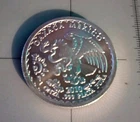 2010 Gold Resource Corporation 1onza  .999 Fine Silver Round – Mexico Eagle De