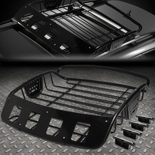 Universal Adjustable Heavy Duty Steel Roof Rack Cargo Basket Luggage Carrier