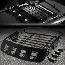 UNIVERSAL ADJUSTABLE HEAVY DUTY STEEL ROOF RACK CARGO BASKET LUGGAGE CARRIER