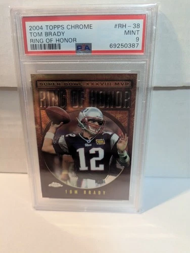 2004 Topps Chrome Tom Brady Ring of Honor PSA 9 RRH-38