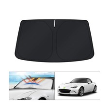 KUST Windshield Sun Shade for Mazda MX-5 Miata Convertible 2016-2024 2025 MX5...