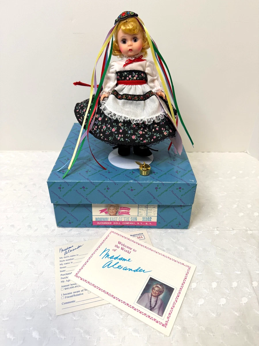 Muñeca Madame Alexander East of the Sun Noruega-Lassie 8" - 11102 - Apple y caja