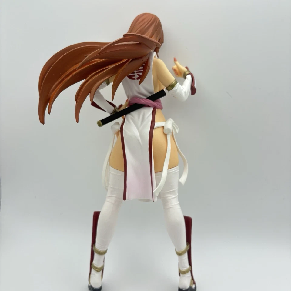 Dead or Alive Kasumi Extra Figure White Variant Sega, No Stand, Weapon Tecmo - Image 3 of 4
