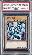 YU-GI-OH! JAPANESE DUELIST PACK: LEGEND DUELIST 3 BLUE-EYES WHITE DRAGON PSA 10