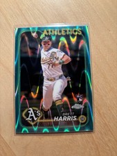 2024 topps chrome update baseball Brett Harris Wave Refractor 122/199