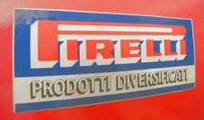 Vintage 70s Pirelli Diversified Products Sticker Decal 12.4 x 5.5cm