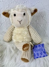Scentsy Buddy Lenny Lamb Plush Stuffed Animal Ivory Soft Limited Retired Toy